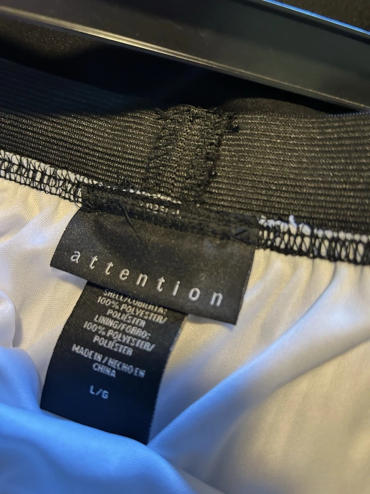 Falda midi plisada blanca Attention cintura elástica L fluida ligera Foto 2 de 4