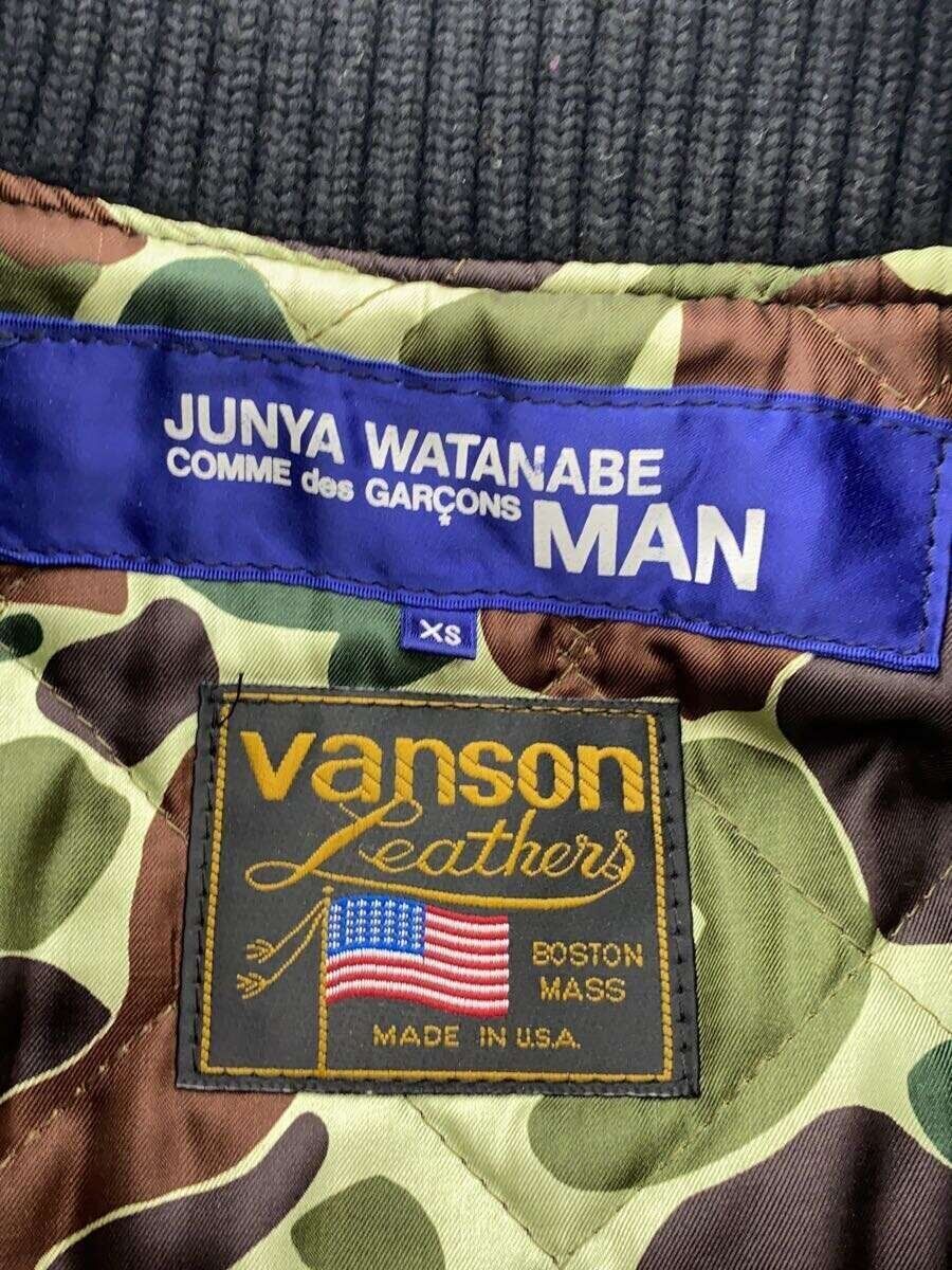 JUNYA WATANABE COMME des GARCONS VANSON Jacket black XS Used JUNYA WATANABE COMME des GARCONS VANSON Jacket black XS Used