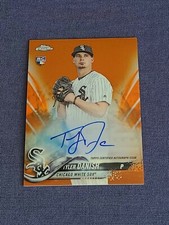 2018 Topps Chrome Update Orange Refractor 06/25 Tyler Danish #RA-TD White Sox