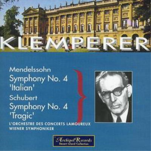 Franz Schubert Mendelssohn: Symphony No. 4/Schubert: Symphony No. 4 (CD) Album