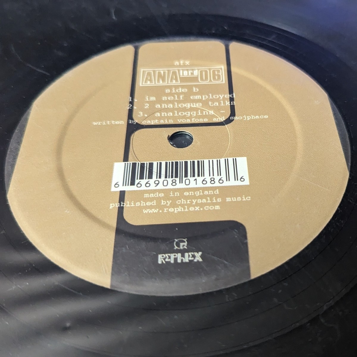 AFX Analord Set 01-10 no binder, Picture Disc Full Set Aphex