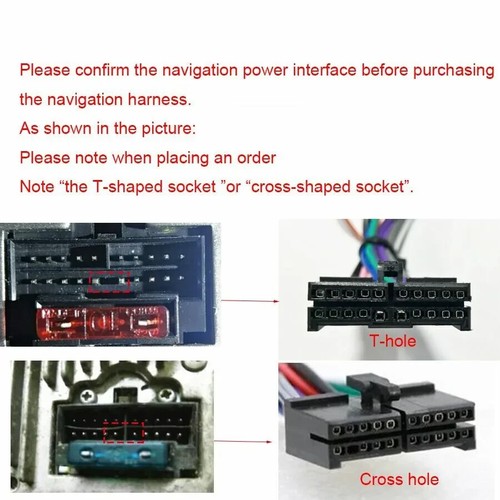 Car Stereo 20PIN Power Adapter Wiring Harness for KIA Hyundai Android Radio DVD& - Picture 6 of 6