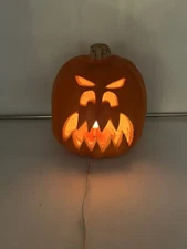 1998 The Paper Magic Group Inc. Light Up Pumpkin Halloween Decoration