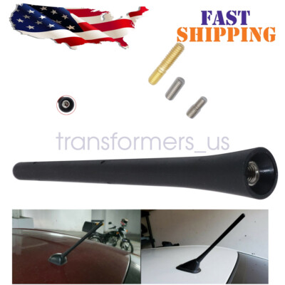 #ad Fits Nissan Rogue Rogue Sport 08 20 Black 7quot; Short Antenna Mast Rod Radio AM FM $8.18