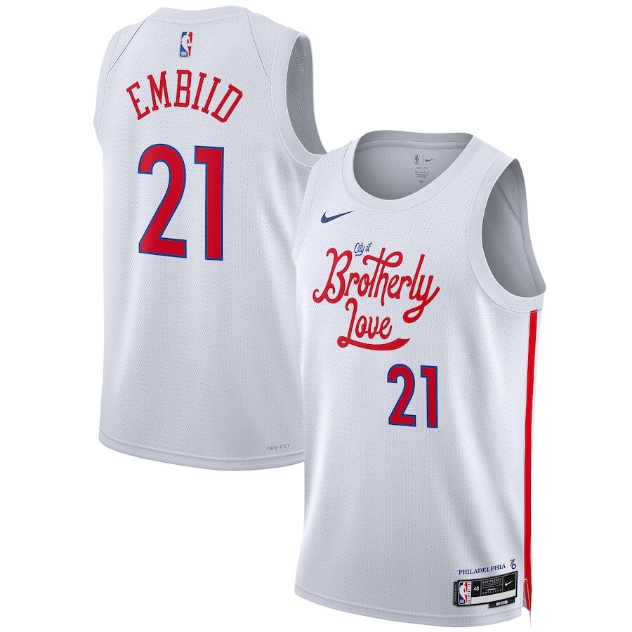 Joel Embiid Philadelphia 76ers Nike Unisex 2022/23 Swingman Jersey