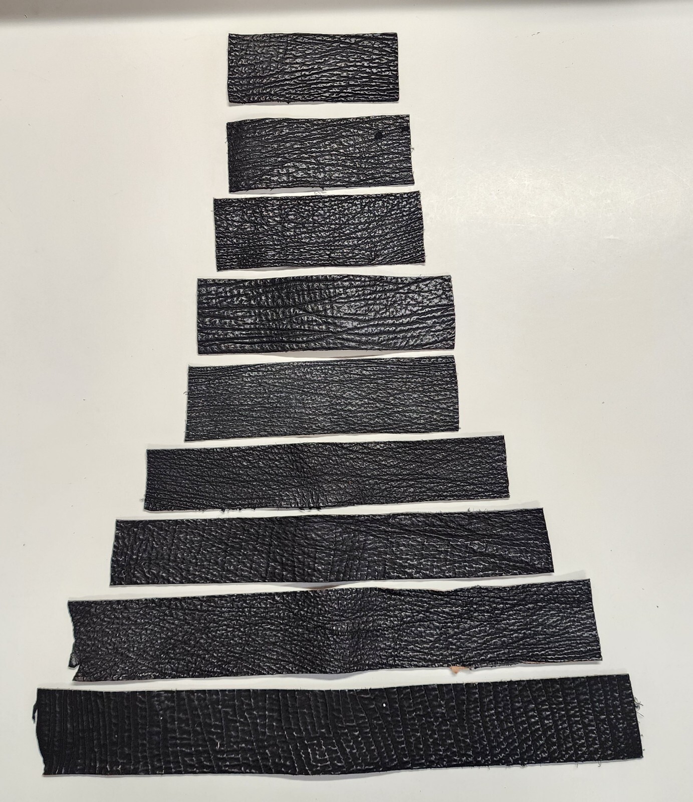 Shark Skin Watch Strap Remnants 9-Piece Set 0283-image