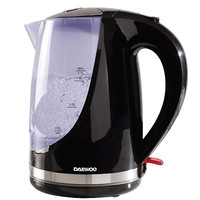 Daewoo Colour Changing 1.7L Jug Kettle 360° Swivel Base 2200W Black - SDA1666