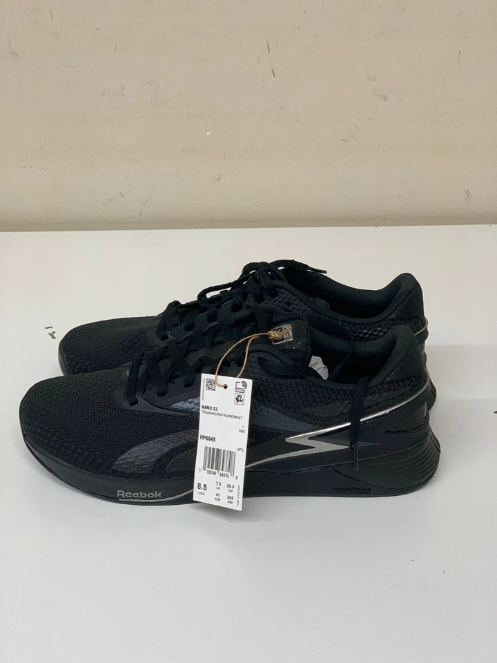 Zapatos de entrenamiento Reebok Nanoflex TR 2 para hombre Core Black/Cloud Grey Traine talla 8,5 Foto 3 de 4