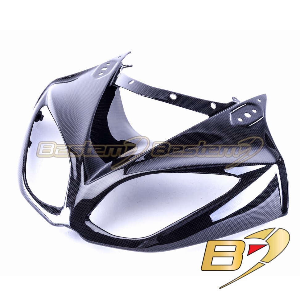2010 Kawasaki Ninja ZX10R 100% Carbon Fiber Front Head Cowl