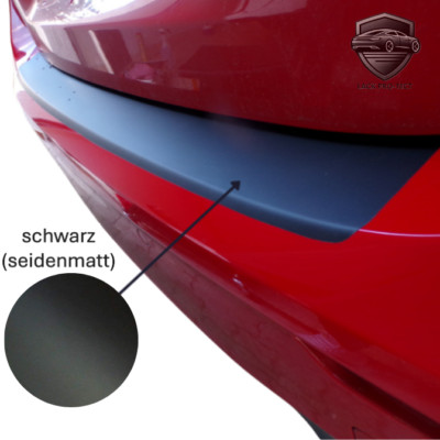 Ladekantenschutz Lackschutzfolie VW Sharan 2 II (7N)  | schwarz seidenmatt