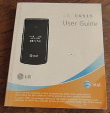 vtg cell phone User Guide for LG CU515 2007 AT T