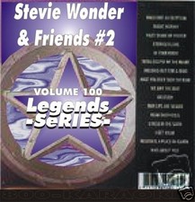 STEVIE WONDER Legends Karaoke CDG 15 Sgs UPTIGHT Superstition SIR DUKE I Wish