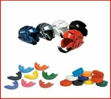 Proforce Sparring Karate Head Guard Helmet Mouth Piece Case Tkd Foam Gear