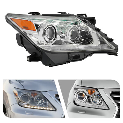 For 2013-2015 Lexus LX570 Xenon/HID Headlight Headlamp w/DRL Passenger Side RH