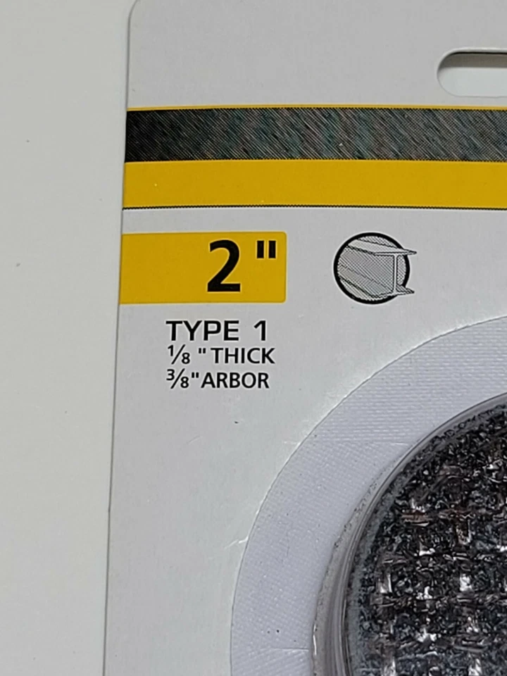 Master Mechanic Die Grinder 2" ruedas de corte de metal 1/8" de espesor 15 piezas Foto 4 de 4