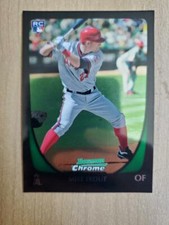 2011 Bowman Draft CHROME rookie card Mike Trout #101
