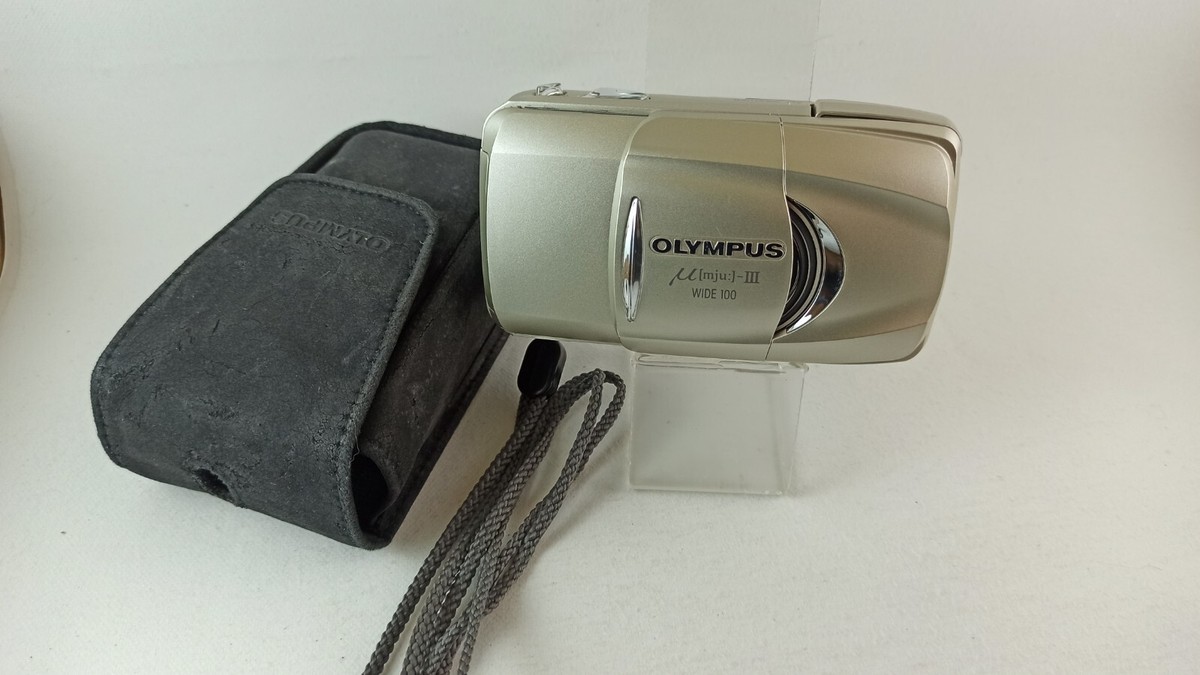 Olympus μ mju iii WIDE 100 Point & Shoot 35mm Film Camera JAPAN | eBay