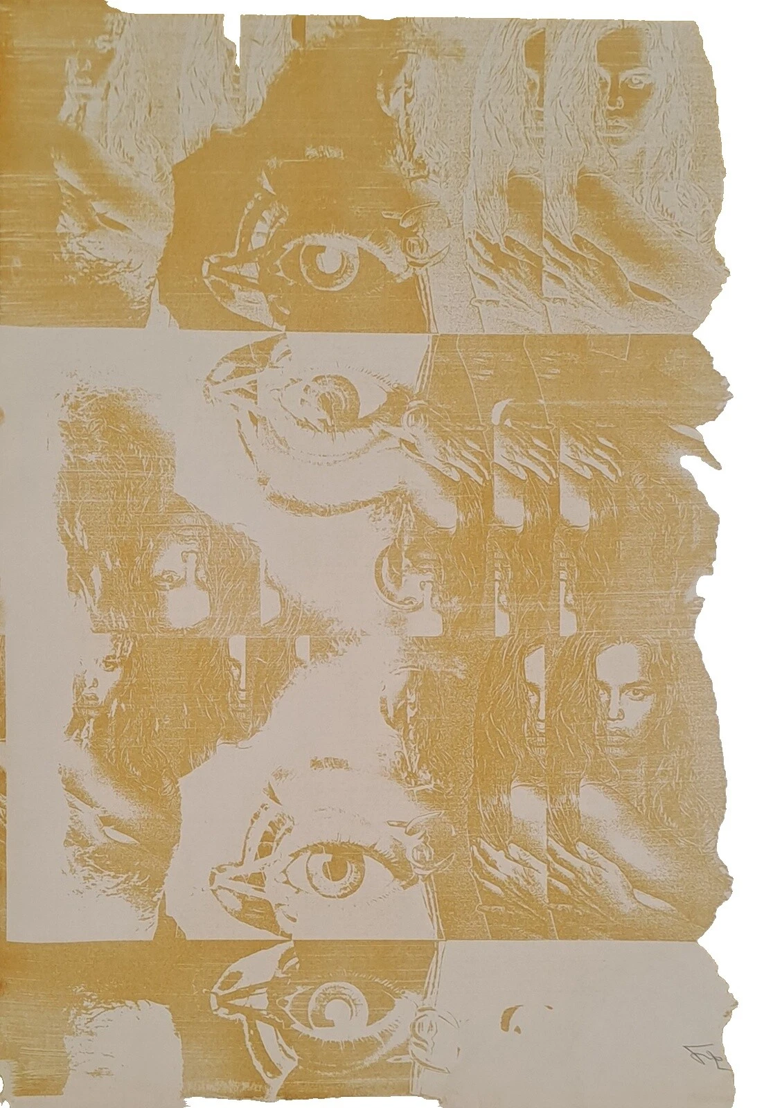 Pop Art Nudes Mixed Media Art & Collage Art