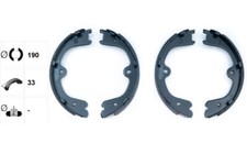 Mâchoire de frein Infiniti FX