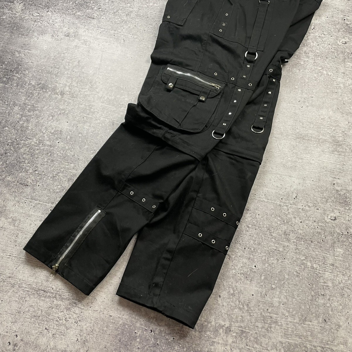 Japanese Brand Dead Threads Bondages Punk Trousers Pants black