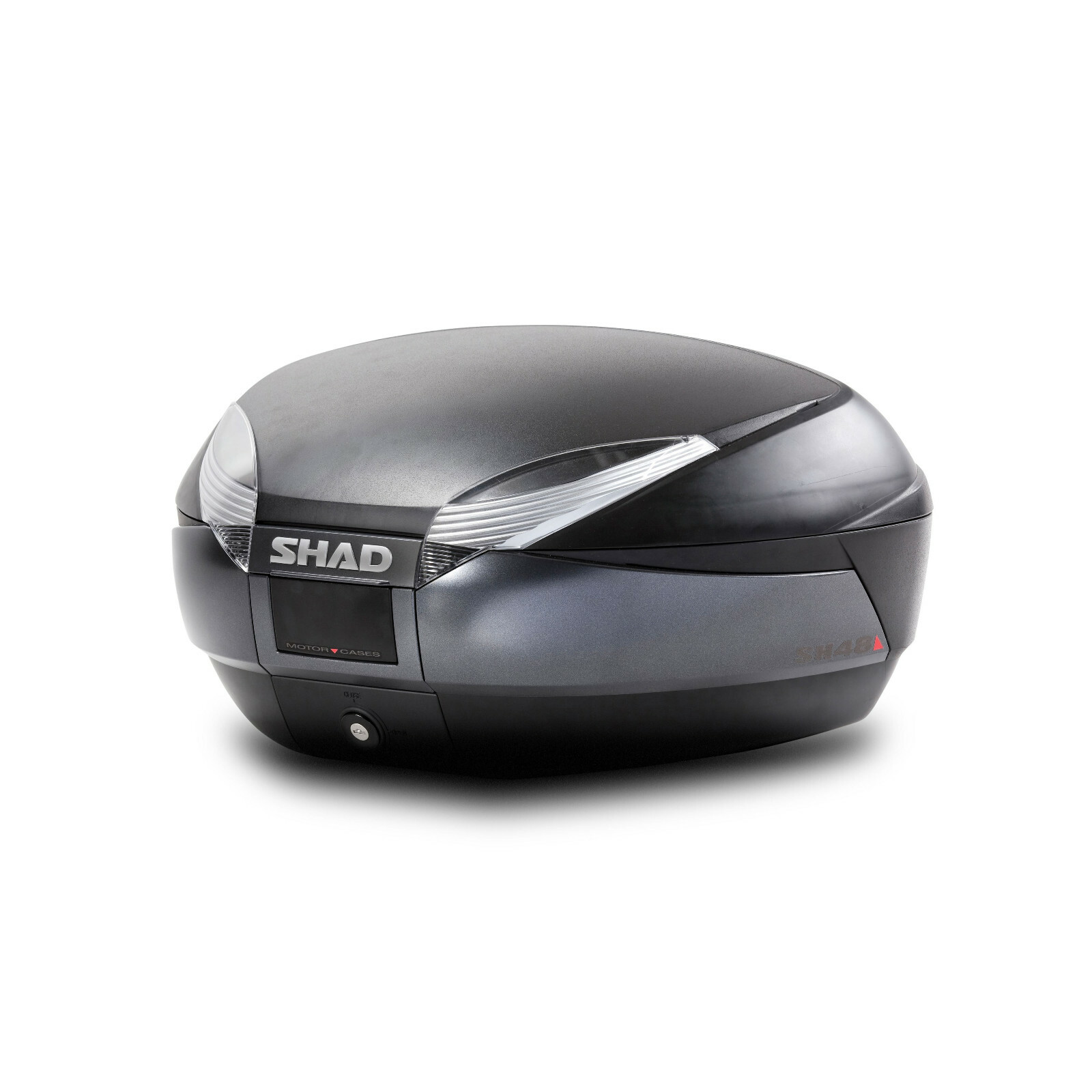Top case SHAD SH48 de 48L pour rangement de deux casques de moto