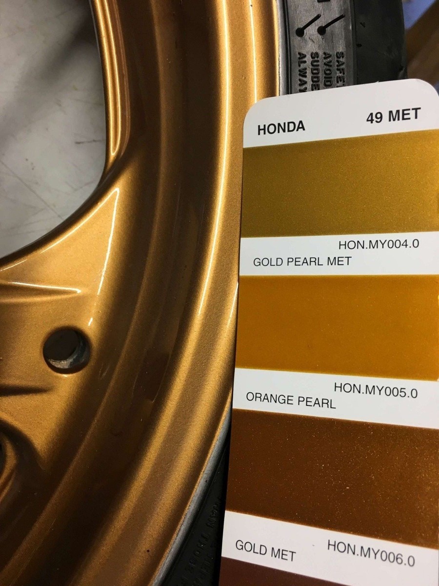 Lack Auto / Motorrad: Fuss Zum Lackieren Pearl Blazing Orange Kawaski