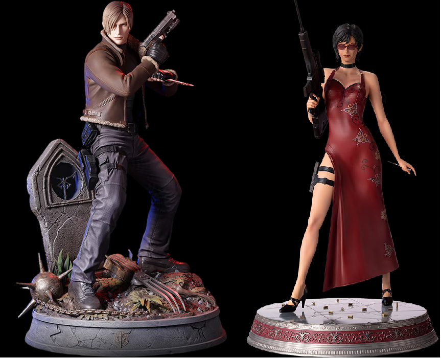 1/4 Quarter Scale Statue: Leon Kennedy Resident Evil 4 Premium Statue by  Darkside Collectibles Studio