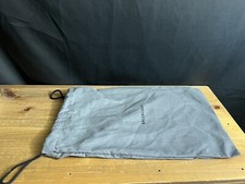 Balenciaga Drawstring Gray Cotton Dust Bag 10...