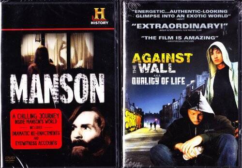 The History Channel Manson , Against the Wall : Crime Drama 2 Pack - VERY GOOD