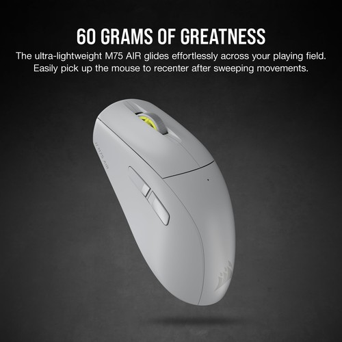 Corsair M75 AIR Wireless Ultra-Light FPS Gaming Mouse – 26,000 DPI – - Picture 3 of 7