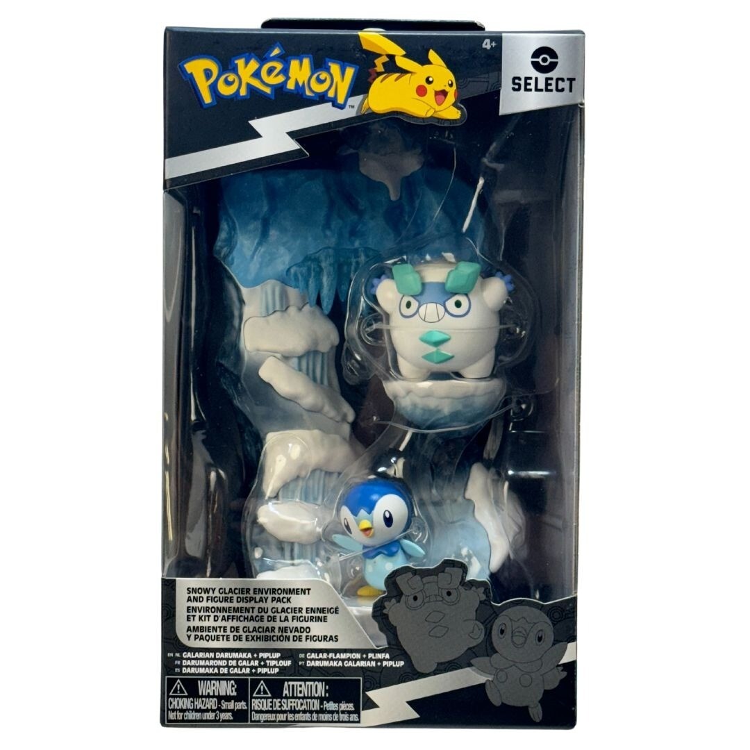Pokemon Select Snowy Glacier Environment Galarian Darumaka And