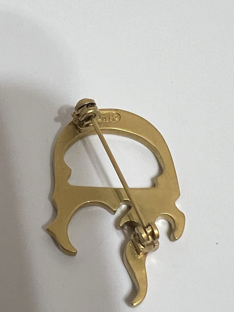 アクセサリー Christian Dior John Galliano brooch Vtg Christian Dior by John Galliano D Logo Brooch | eBay