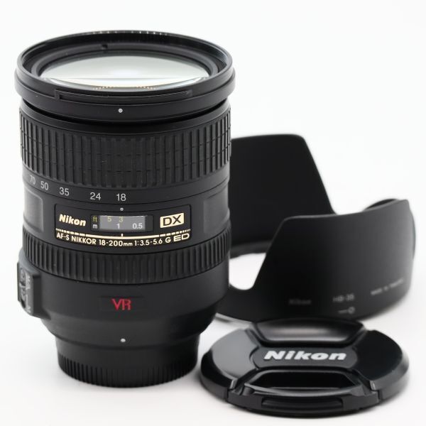 Nikon - ■ほぼ新品■DX VR  ED18-200mm F3.5-5.6G(IF) Amazon.co.jp: Nikon AF-S DX VR Zoom Nikkor ED18-200mm F3.5