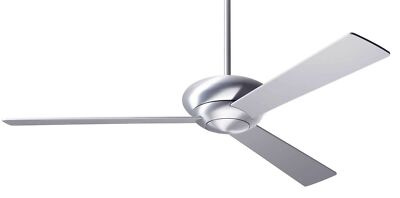 Modern Fan Company Altus Brushed Aluminum 42'' Ceiling Fan with Remote Control