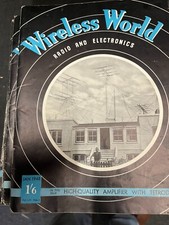 WIRELESS WORLD magazine 1949 JANUARY - DECEMBER MAGAZINES