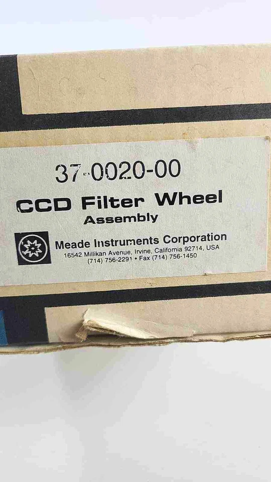 SISTEMA DE FILTRO DE COLOR MEADE PICTOR #616 416XT/1616XT CON 4 LENTES FILTROS CCD. Foto 2 de 4