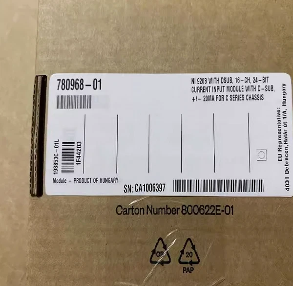 New In Box National Instruments NI 9208 785041-01 16 Chanel analog input - Image 2 of 4