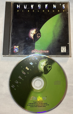 Huygen's Disclosure (PC CD, 1996) Complete In Case Very Good Condition