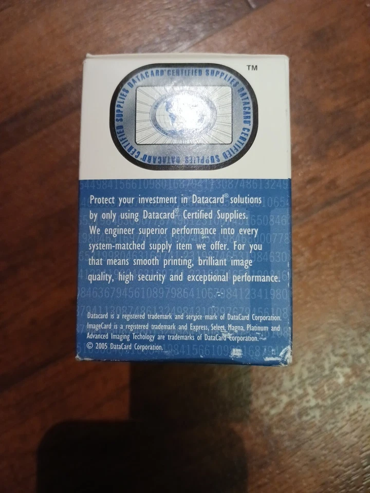 Genuine Datacard Black Ribbon  806124-109 Optimize For Use Data Card Printers - Image 3 of 4