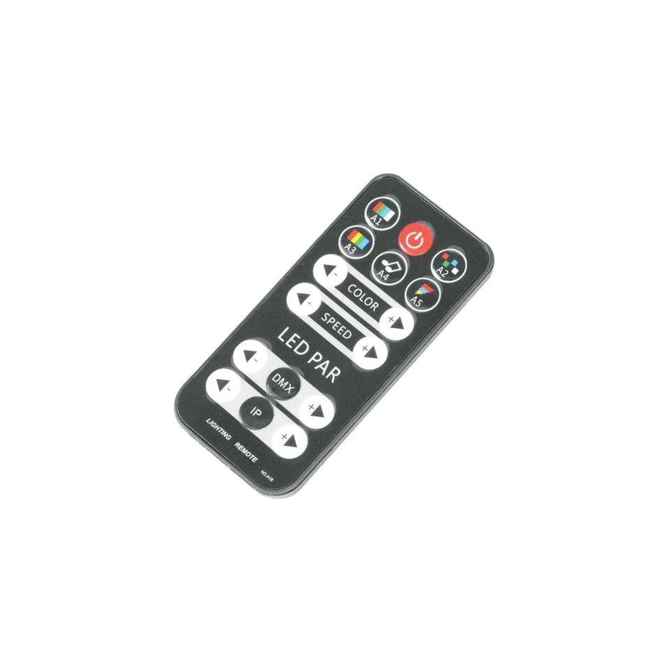 QTX PB-1214 LED PAR Bar System Stage Wash Lighting Package with Remote - Image 4 of 4