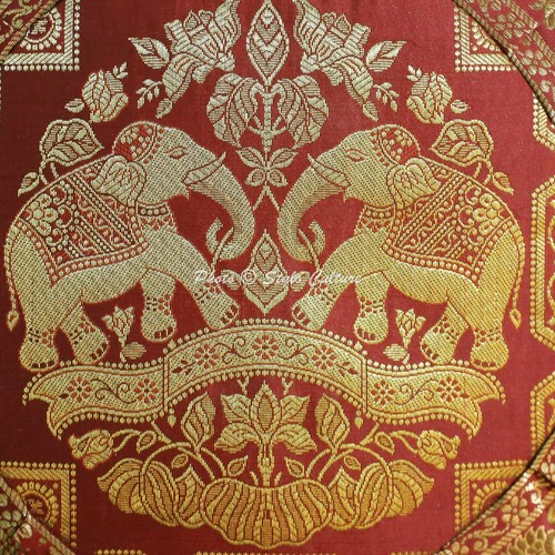 Brocade Jacquard Cushion Cover Elephant Bohemian Pillow Cases For Home Decor - Picture 5 of 7