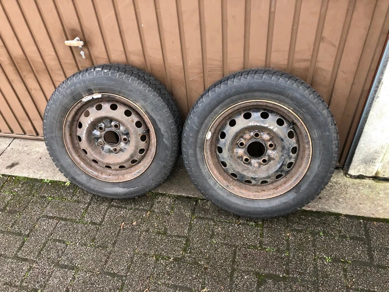 2xkomplette Winterreifen+Felgen 185/65R14 86T für Mazda 626,Premacy,MX-3 usw - Bild 2 von 4