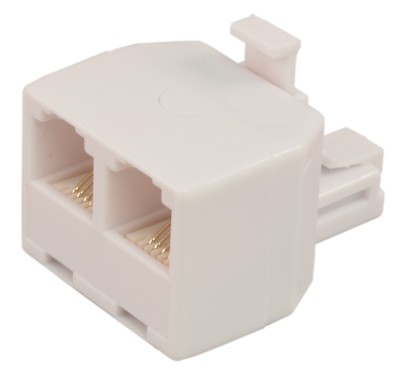 Adaptador Cable Telefono Divisor Rj11 Splitter | Cuotas Sin Interés - Foto 3