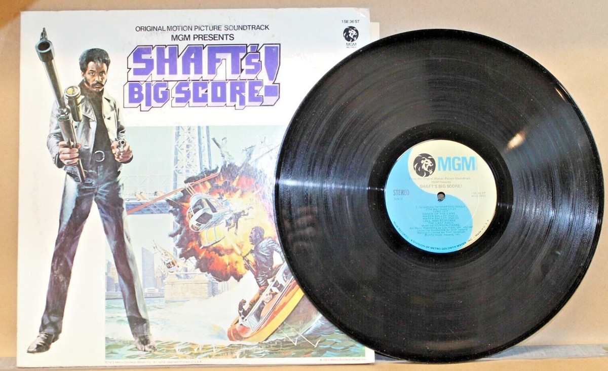 Shaft サウンドトラック LPレコード Shaft Soundtrack Vinyl LP レコード