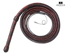 Real Kangaroo Hide Leather Bullwhip 04 to 16 Feet Long Heavy  Indiana jones whip