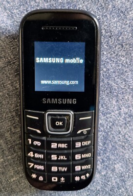 Samsung GT -E1200 - Black (Unlocked) Mobile Phone 8806085021310 | eBay
