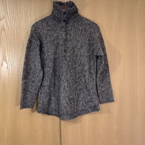 half button sweater womens