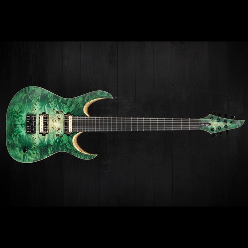 Mayones Duvell 7 Elite Eye Poplar - Trans Natural Fade Green *NEW* - Picture 4 of 12