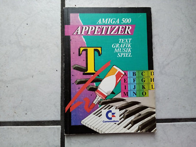 Amiga   Broschüre /Begleitheft  (152    seiten) Amiga 500 Appetizer Buch