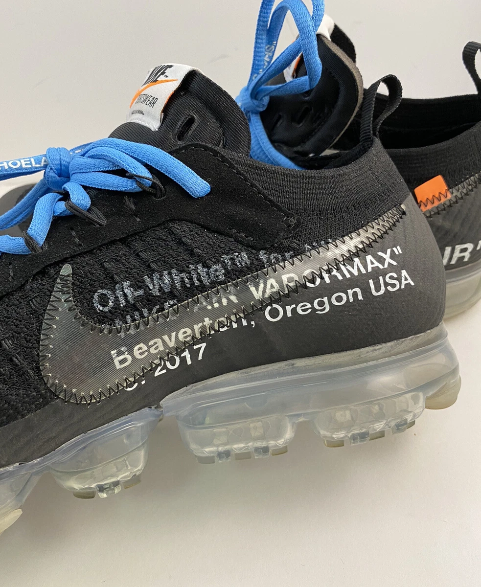 Off white shop vapormax black 2017